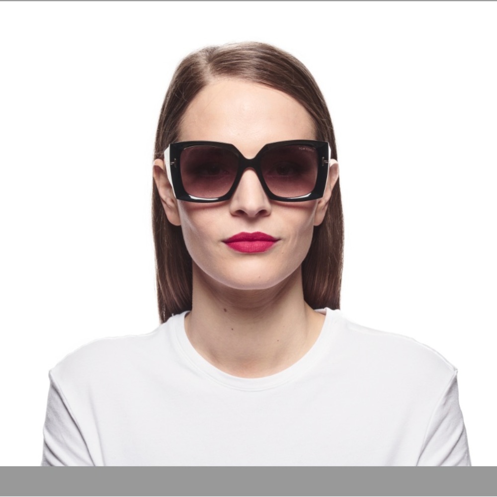 Tom Ford Jacquetta Oversized Sunglasses